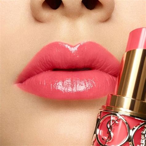 ysl rouge volupte shine pink in parits|rouge volupté shine lipstick balm.